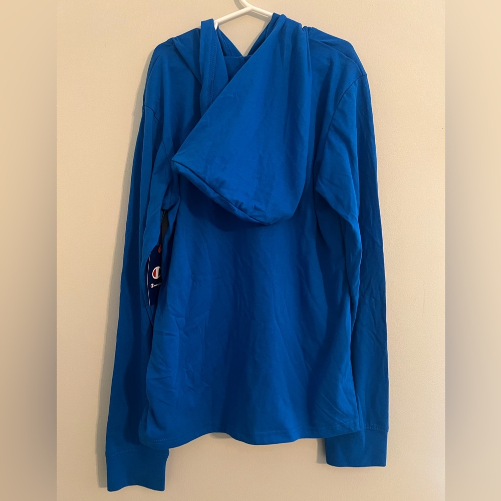 BNWT Boys Champion® Signature Long Sleeve Hooded Tee. Size L. - Picture 2 of 7